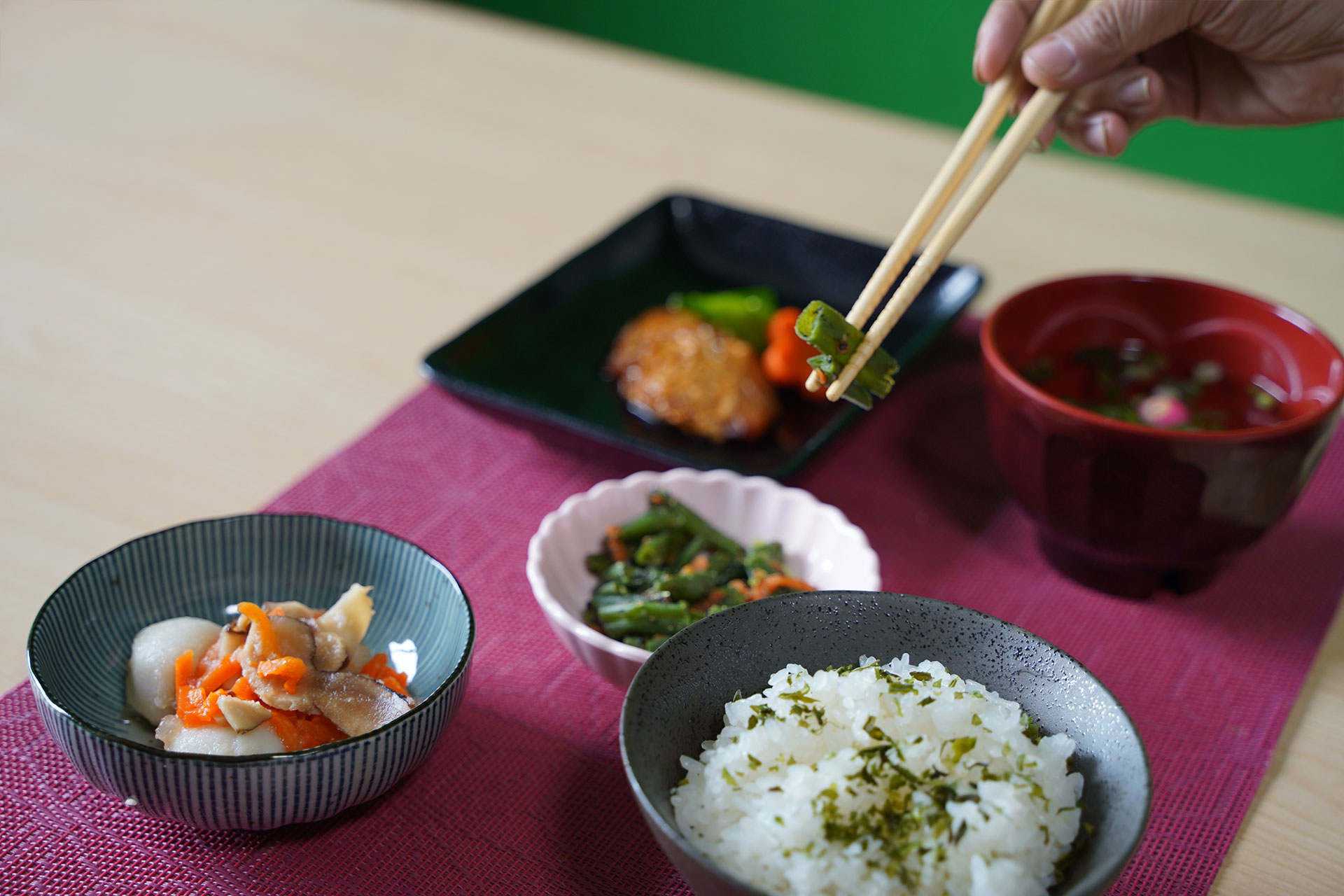 カムカムメニューの料理